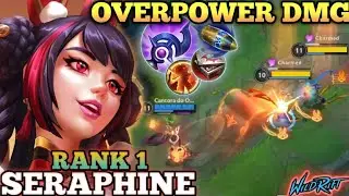 SERAPHINE 100% AP DAMAGE! BEST RUNES & BUILD - TOP 1 GLOBAL SERAPHINE BY Cantora do Only - WILD RIFT