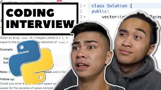 WE DID A CODING INTERVIEW (arrays! wow!)