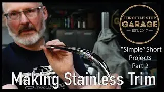Making Stainless Steel Automotive Trim: Metal Hammer Forming Stainless Steel.