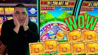 7 MANSIONS Lands On MASSIVE JACKPOT On Huff N Even More Puff Slot