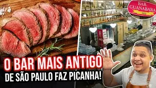 COMENDO NO BAR MAIS ANTIGO DE SP | BAR GUANABARA
