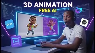 How To Create 3D Consistent Animation From Images With AI (Free Tools: Grok, Gemini & ChatGPT)