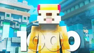 I HIT 1000 SUBSCRIBERS | Hypixel Bedwars