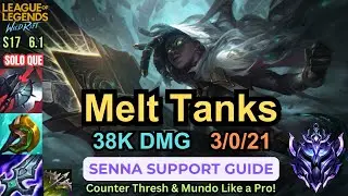 Wild Rift – Senna Support Guide 2025 | Shred Tanks | Build, Runes, Combos & Gameplay