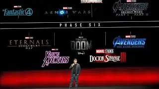 Marvel Studios D23 PHASE 6 SLATE REVEAL MOVIES & SHOWS REPORT!