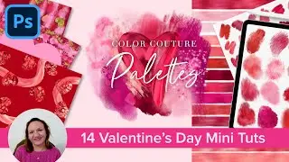 14 Valentine's Day Design & Illustration ideas + Photoshop freebies!