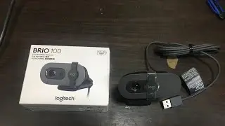 Logitech BRIO 100 Webcam UNBOXING