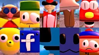 ALL NEW 3D SANIC CLONES MEMES NEXTBOT v9 IN Garry's Mod