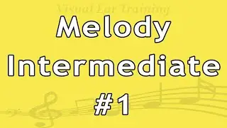 Ear Training Exercise - Melody Intermediate #1