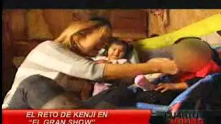 Cuarto Poder-05/19/13-Kenji Fujimori met the challenge at the 'Gran Show' and took the plunge.