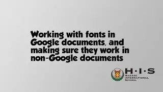 Working with fonts