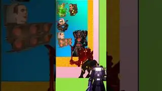 4 upgraded titan VS all skibidi toilet #edit #skibiditoilet