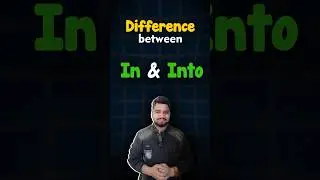 In vs Into | English Grammar | Grammar 