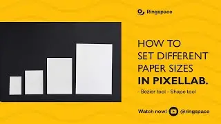 How to set different paper sizes in pixellab || Business cards || A6/Flyer || A5 || Roll up Banner