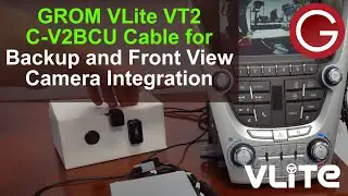 How To Add Aftermarket Backup & Front View Camera to Car w/ VLite VT2 CarPlay Android Auto & C-V2BCU