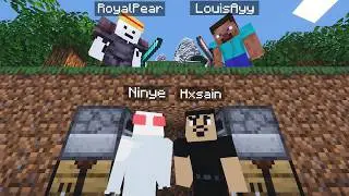 Minecraft Manhunt w/ YouTube Shorts Creators (Full VOD)