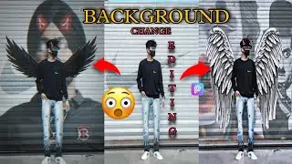 background changing Editing 🐼📸// PicsArt editing TUTORIALS 📸// Aesthetic photo EDITING tutorial