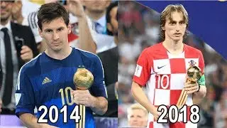 FIFA World Cup Golden Ball Winners 1930  - 2018