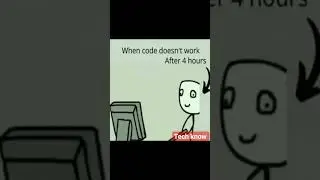 When code doesn't work 😔 || #coding #programming