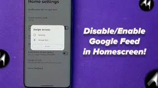 How To Disable Swipe Left for Google News Feed on Motorola Mobile?
