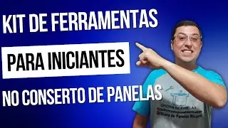 Kit de Ferramentas para Iniciantes no Conserto de Panelas