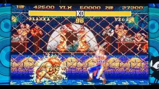 Street Fighter II elimination (1993) SEGA MEGA DRIVE gameplay