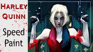 [SpeedPaint] Harley Quinn