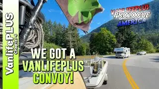 Vanlife on the Road to the USA! 🇺🇸  - LUCKY ALMOST OVERHEATED ALREADY