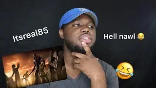 Reaction to itsreal85 “if the walking dead was a comedy”