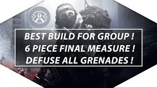 THE DIVISION | 1.7 BEST CLASSIFIED FINAL MEASURE BUILD IN GAME ! MUST USE IN DZ ! DEFUSE GRENADES !