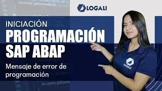 Curso Programación ABAP Iniciación - Mensaje de error de programación