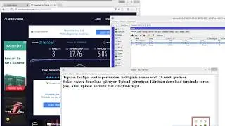 Türk Telekom Metro Hattı Hız Testi