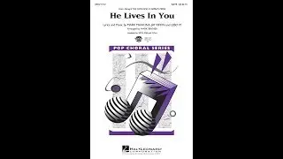 He Lives in You (from The Lion King II: Simba's Pride) (SATB Choir) - Arranged by Mark Brymer