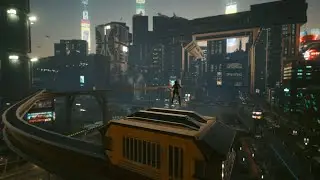 Cyberpunk Parkour | Glitchless | How to get on the monorail