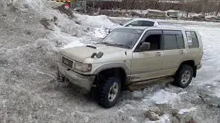 Bighorn берёт наш хард на сугробе