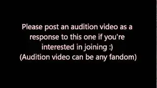 WorthFightingForProd Audition Video