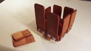 Wood Tongue Drum - 8 tones - fully tuneable