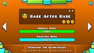 BASE AFTER BASE CON LAS TRES MONEDAS-----GEOMETRY DASH