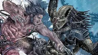 Wolverine Fights the Predator!