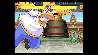 BEST MUGEN FIGHTS CHEAP BOSS HOMER vs FLEA