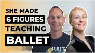 How To Earn Multiple 6-Figures From YouTube By Teaching Ballet (Alessia Lugoboni)