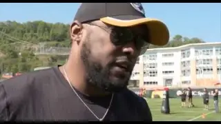 Pittsburgh Steelers Testing out MVP's Robotic Football Dummies