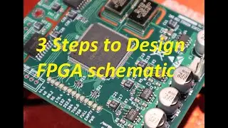 FPGA Tutorial | Design FPGA schematic - Part 1 - Power, Config, Clock blocks