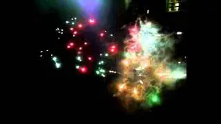 St Paul ,MN fireworks at Science museum part 1