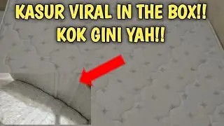 UNBOXING KASUR IN THE BOX UKURAN 160X200. AWALNYA KECIL KOK JADI BESAR GINI!!?