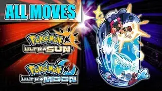 Pokémon Ultra Sun & Ultra Moon: All Mantine Surf Moves