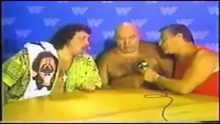 Pat patterson interview's George the animal Steele and Capt Lou  Albano