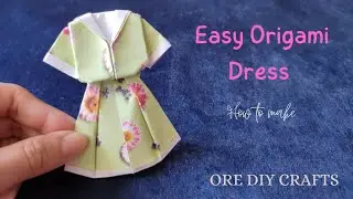 Dress To Impress - Easy Origami Tutorial