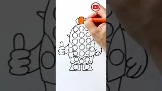 ПОП ИТ / АМОНГ АС / УЧИМСЯ РИСОВАТЬ И РАСКРАШИВАТЬ / НАРИСУЙ КА