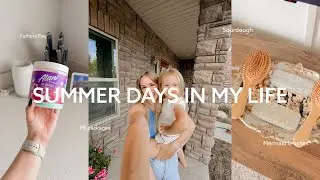 SUMMER DAYS IN MY LIFE: Sourdough, mermaid brushes, PR packages, Fathers Day